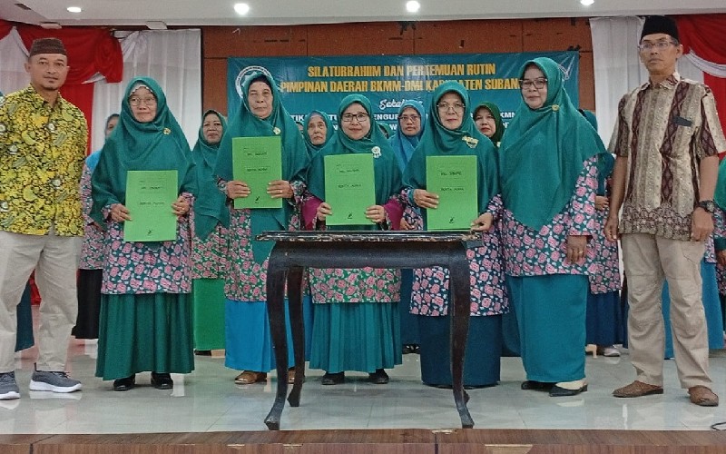 Serentak! BKMM Subang Kukuhkan Empat Pengurus Cabang Baru | TINTAHIJAU.com