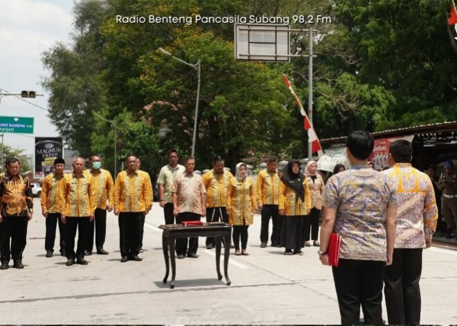 Dilantik Jadi Kepala Bapenda, Yeni Dikejar Target 33 Persen PAD Subang | TINTAHIJAU.com