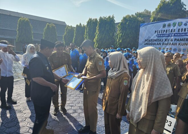 Pemkab Majalengka Beri Penghargaan kepada Petani dan Penyuluh Berprestasi, Dukung Asta Cita Kedaulatan Pangan