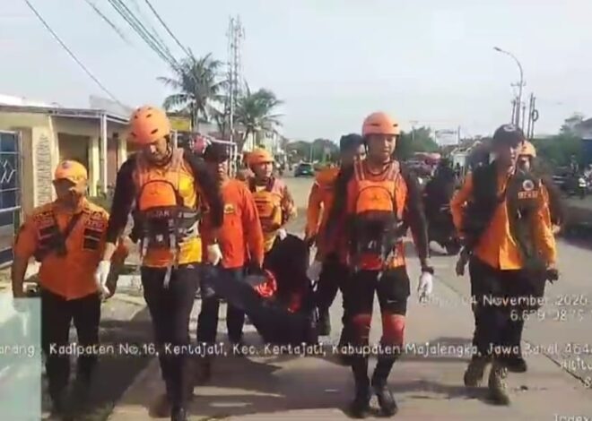 ‎Tim SAR Gabungan Temukan Bocah Tenggelam di Sungai Kertajati | TINTAHIJAU.com