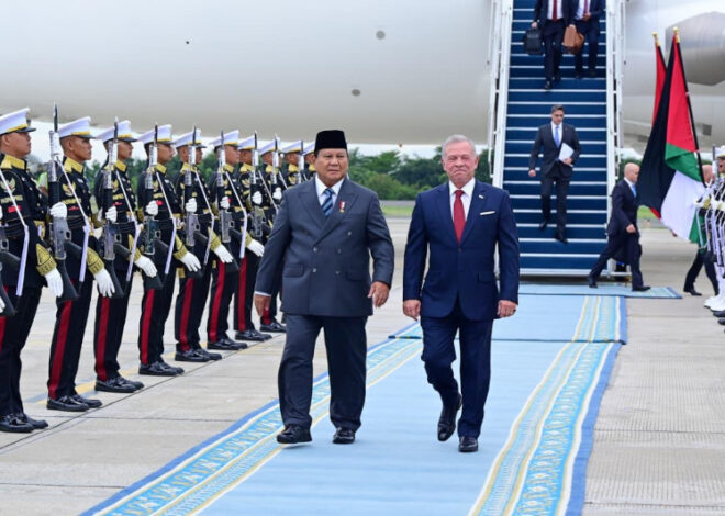 Presiden Prabowo Sambut Raja Yordania di Halim Perdanakusuma | TINTAHIJAU.com