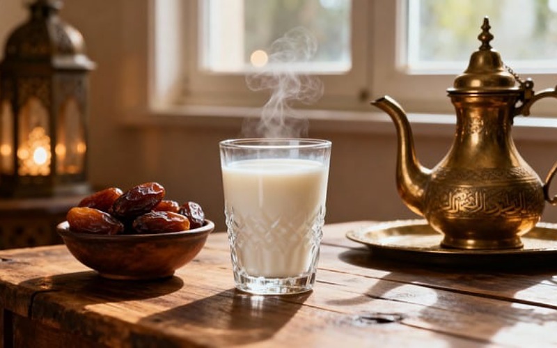 Begini Cara Bikin Es Susu Kurma yang Simpel dan Segar | TINTAHIJAU.com