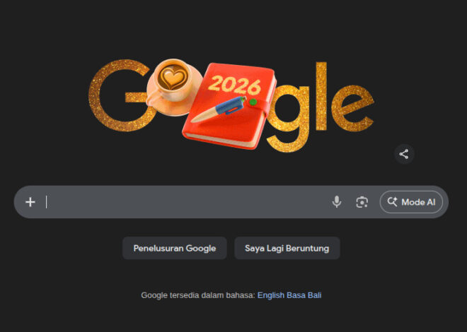 Google Sambut Awal 2026 dengan Doodle Filosofis, Ajak Publik Berhenti Sejenak dan Berefleksi – TINTAHIJAU.com