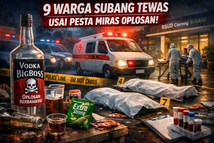 Jelang Ramadan, 9 Warga Subang Tewas Usai Pesta Miras – TINTAHIJAU.com